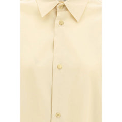 Darkpark Beige Cotton Dress Shirt