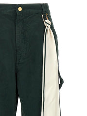Darkpark Bicolor Cotton Casual Pants