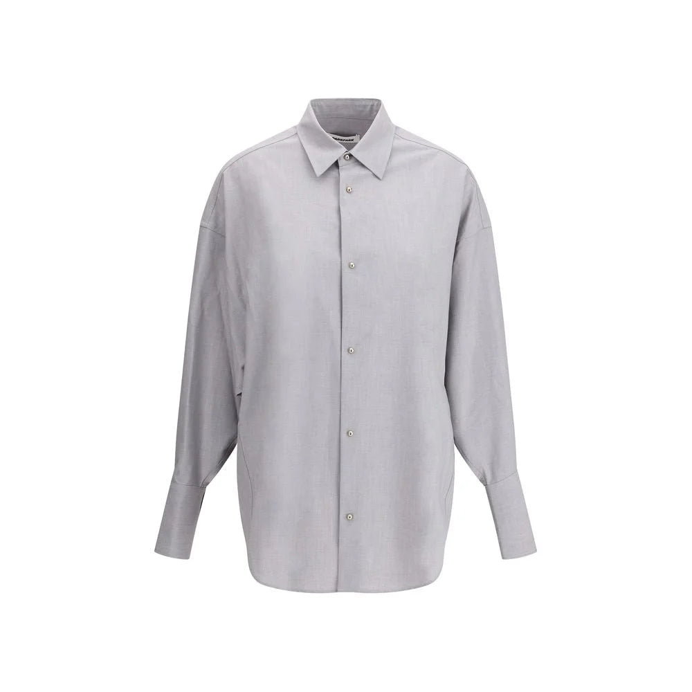 Darkpark Gray Polyester Shirt - M