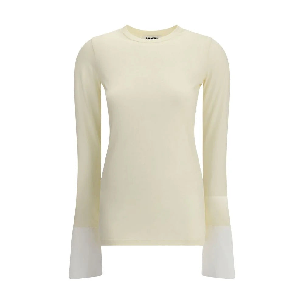 Darkpark Nora Jumper with buttoned Shirt cuffs - S