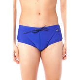 Datch Blue Elastane Swimwear - S - Swim Briefs