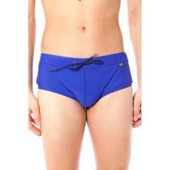 Datch Blue Elastane Swimwear - S - Swim Briefs
