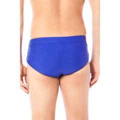 Datch Blue Elastane Swimwear - S - Swim Briefs