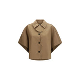 Max Mara Brown Cotton Coat