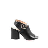 Dee Ocleppo Black Leather Sandal - EU41/US11