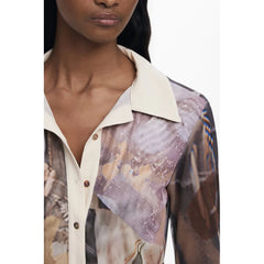 Desigual Beige Polyester Shirt - Shirts