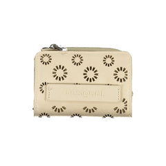 Desigual Beige Polyethylene Wallet - Wallets
