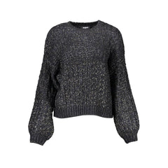 Desigual Black Polyester Sweater - Sweaters