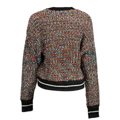 Desigual Black Polyester Sweater - Sweaters