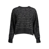 Desigual Black Polyester Sweater - Sweaters