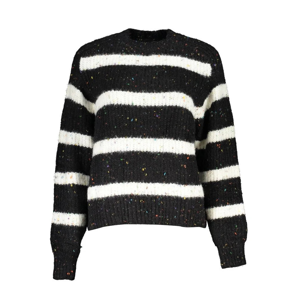 Desigual Black Polyester Sweater - Sweaters
