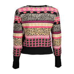 Desigual Black Polyester Sweater - Sweaters