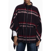 Desigual Black Polyester Women Poncho - One Size