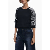 Desigual Black Polyester Women Sweater