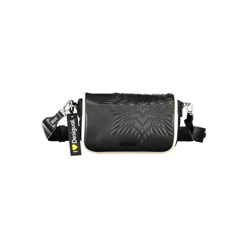 Desigual Black Polyethylene Handbag - Cross Body Bags