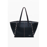Desigual Black Polyethylene Women Handbag - Shopper Bags