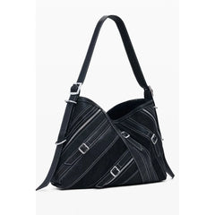 Desigual Black Polyethylene Women Handbag - Shoulder Bags