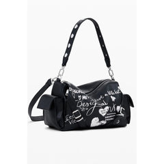 Desigual Black Polyethylene Women Handbag - Shoulder Bags