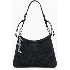 Desigual Black Polyethylene Women Handbag - Shoulder Bags