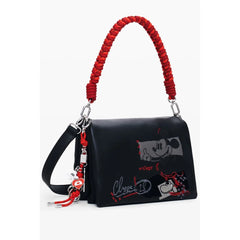 Desigual Black Polyethylene Women Handbag - Shoulder Bags