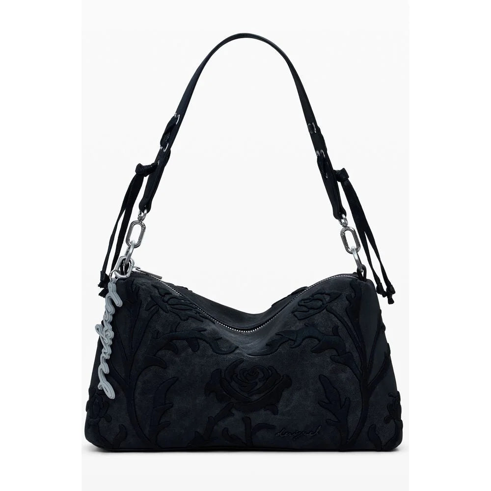 Desigual Black Polyethylene Women Handbag - Shoulder Bags