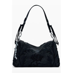 Desigual Black Polyethylene Women Handbag - Shoulder Bags