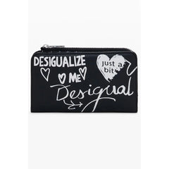 Desigual Black Polyethylene Women Wallet - Wallets