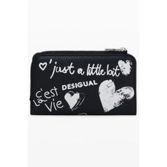 Desigual Black Polyethylene Women Wallet - Wallets