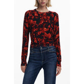 Desigual Black Viscose Women Sweater - Sweaters