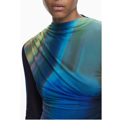 Desigual Blue Polyester Women Dress - Dresses