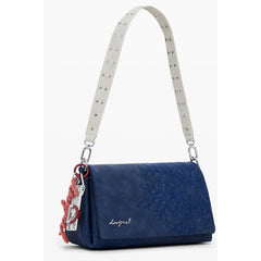 Desigual Blue Polyethylene Women Handbag - Shoulder Bags