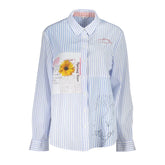 Desigual Blue Viscose Shirt - Shirts