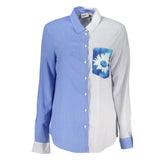 Desigual Blue Viscose Shirt - XS - Shirts