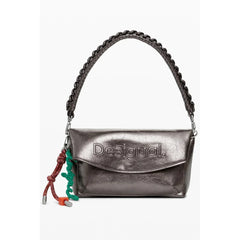 Desigual Bronze Polyethylene Women Handbag - Shoulder Bags