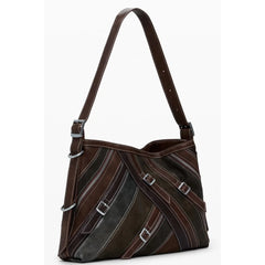 Desigual Brown Polyethylene Women Handbag