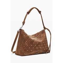 Desigual Brown Polyethylene Women Handbag - Shoulder Bags