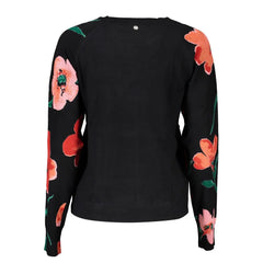 Desigual Chic Contrast Crew Neck Sweater - S - Sweaters