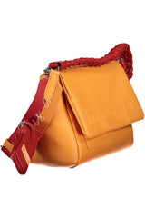 Desigual Chic Orange Shoulder Bag with Contrasting Details - Shoulder Bags