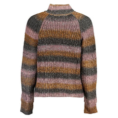 Desigual Gray Fabric Sweater - Sweaters