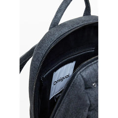 Desigual Gray Polyester Women Backpack - Backpacks
