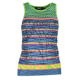 Desigual Green Cotton Tank Top