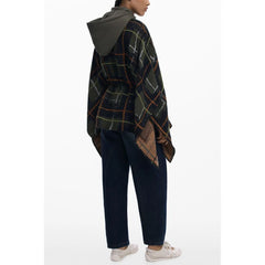 Desigual Green Polyester Women Poncho - One Size