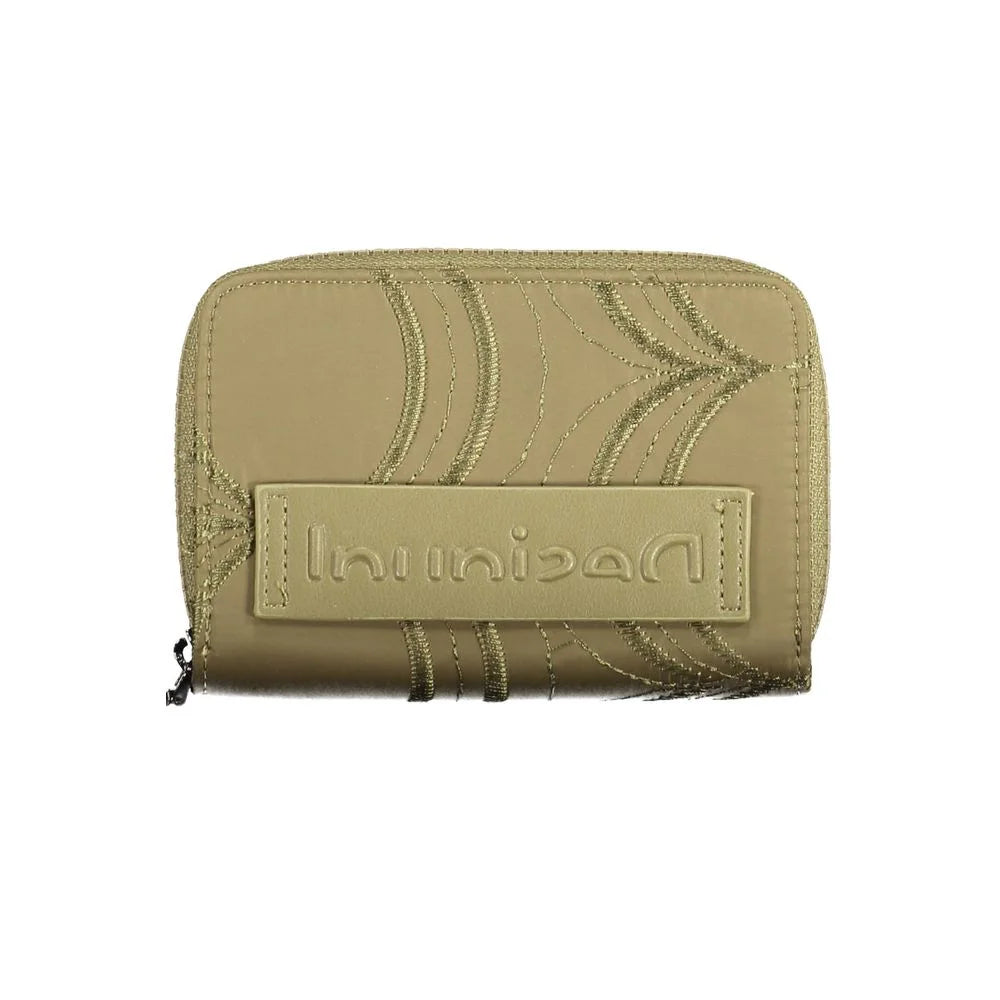 Desigual Green Polyester Women Wallet - Wallets