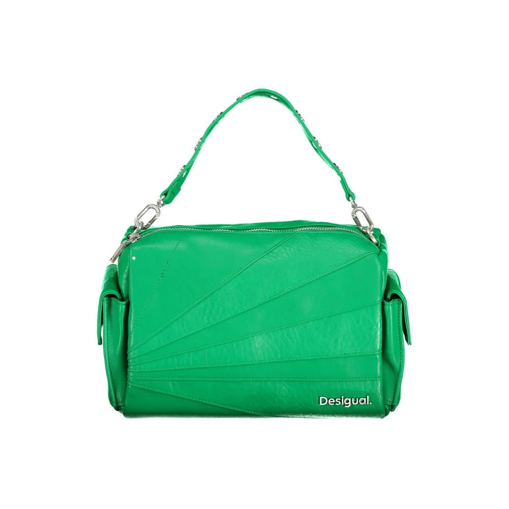 Desigual Green Polyethylene Handbag - Shoulder Bags