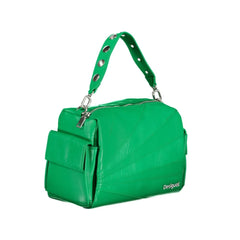 Desigual Green Polyethylene Handbag - Shoulder Bags