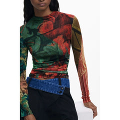 Desigual Green Viscose Women Sweater - XS