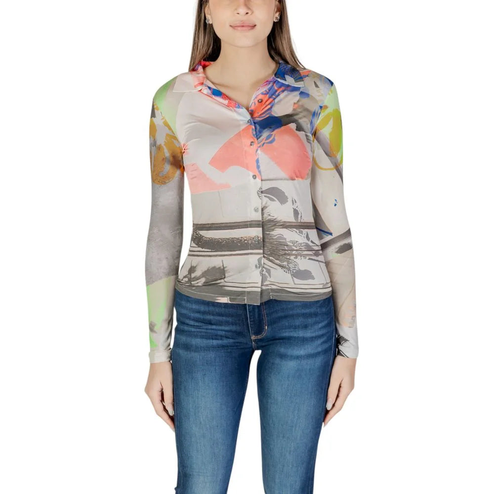 Desigual Multicolor Polyester Blouse - XL