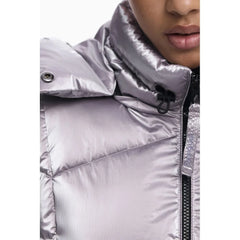 Desigual Pink Polyethylene Women Jacket - Puffer Jackets