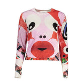 Desigual Pink Viscose Women Sweater - Sweaters