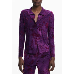 Desigual Purple Polyester Women Shirt - Shirts